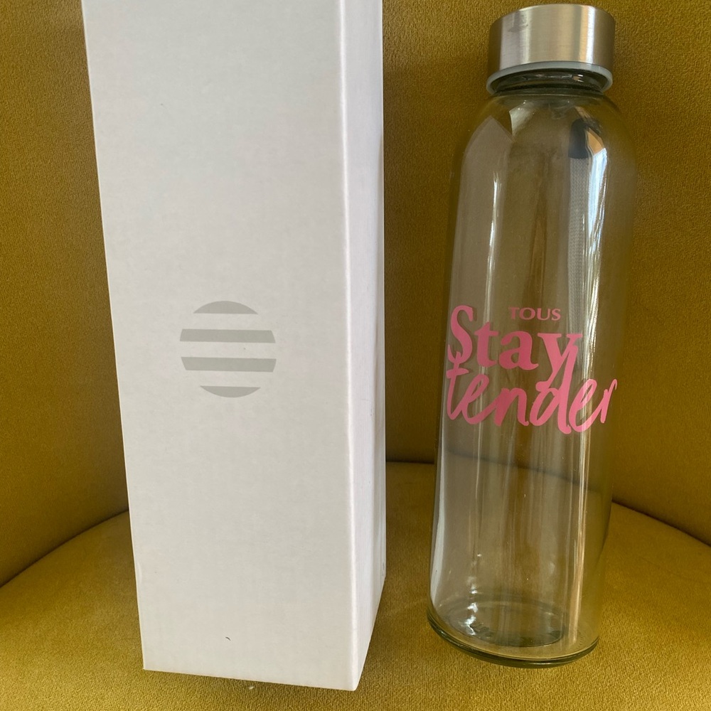 Brand new Tous glass bottle